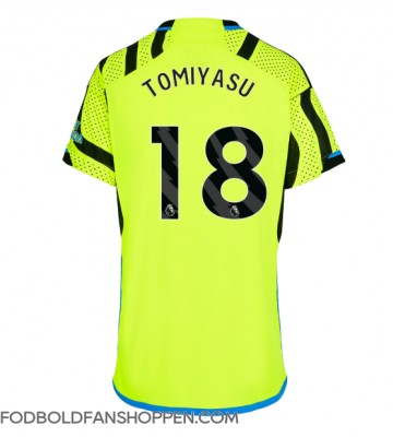 Arsenal Takehiro Tomiyasu #18 Udebanetrøje Dame 2023-24 Kortærmet